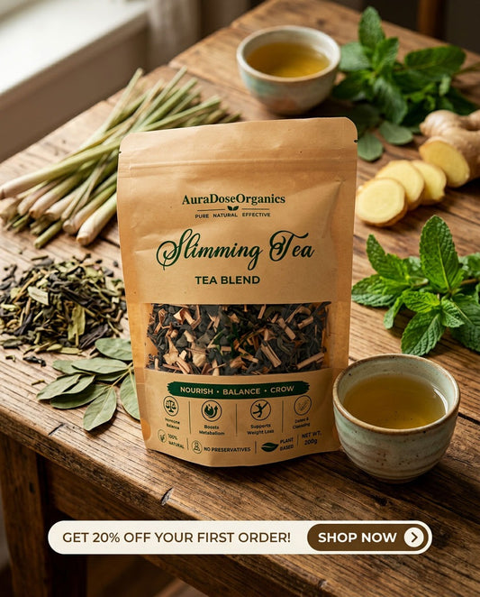 AuraDose Slimming Tea-Your Daily Detox Ritual (Pack of 2)
