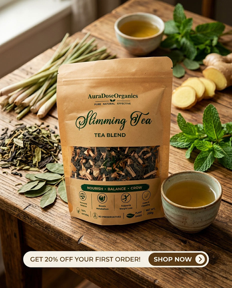 AuraDose Slimming Tea-Your Daily Detox Ritual